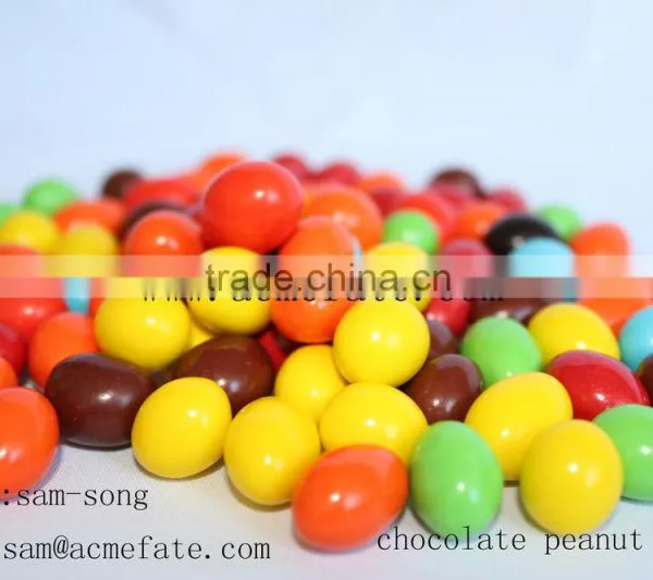 HACCP&ISO Top Quality Colorful Sweet Chocolate Food Button Confectionery in Korean photo-3