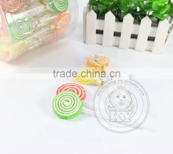 Rolling Handmade Gummy Candy Lollipop photo-4