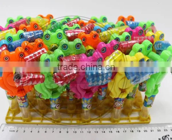 Funny Blowing Frog Toy Candy With Tablet Candy photo-3