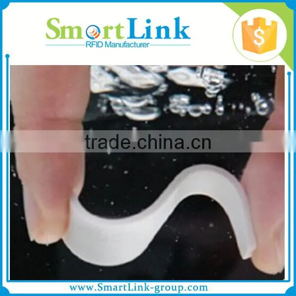 Rfid UHF Waterproof Silicone Laundry Tag for Laundry Management,flexible Rfid Tag for Hotel Bedding Sheet Washing Management