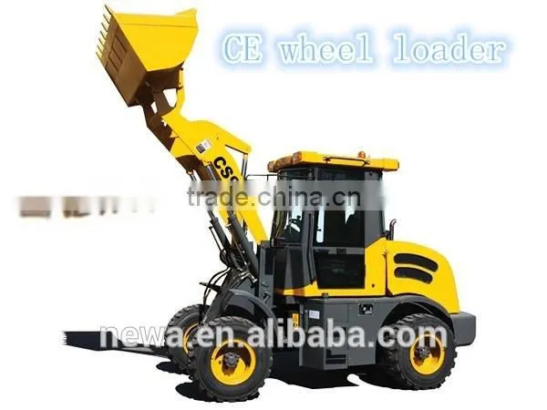 2016 Hot Sale 1.5ton CE Mini Wheel Front Loader photo-5