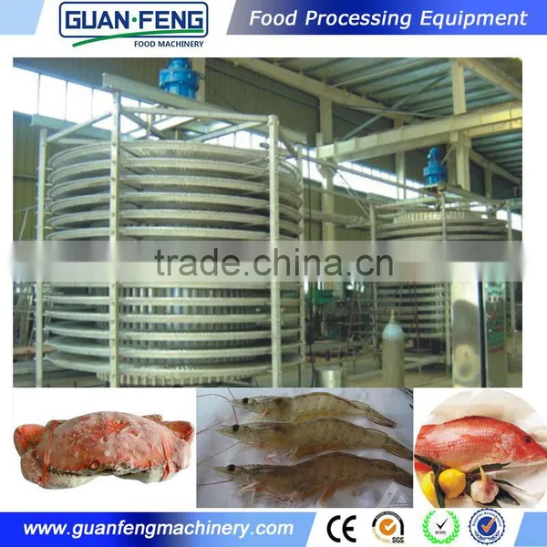 IQF Spiral Meat Blast Freezer Chicken Processing Machine photo-6