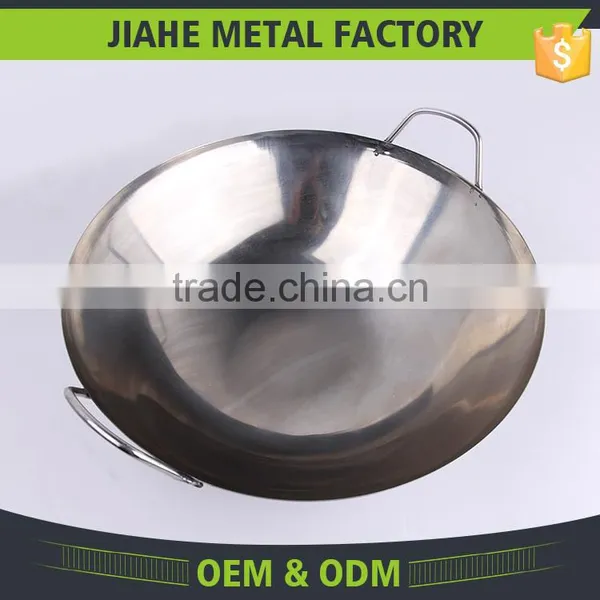 Hand Hammered Cookware Non Stick Best Stainless Steel Wok photo-6