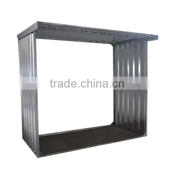 Family Usage Garden Metal Storage Shed Log Store of Outdoor photo-5