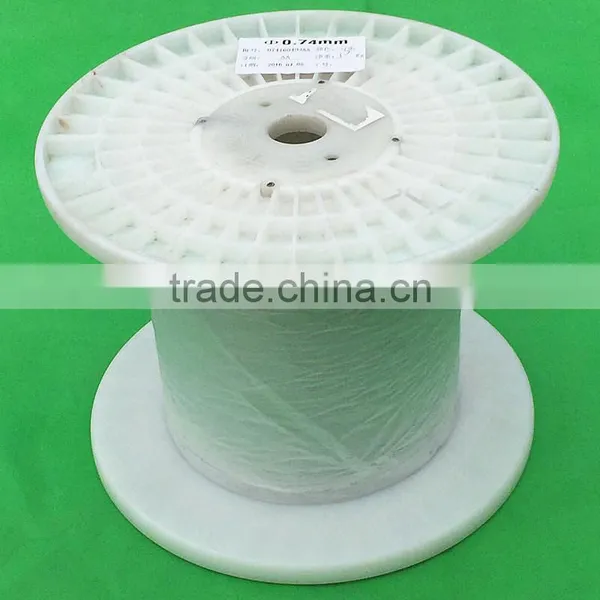 0.74mm 100% Polyester Monofilament Yarn for Zipper With High Strength photo-5