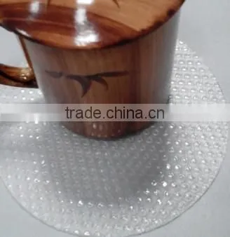 Non-slip Transparent Clear Beautiful China Tea Cup Mats photo-2
