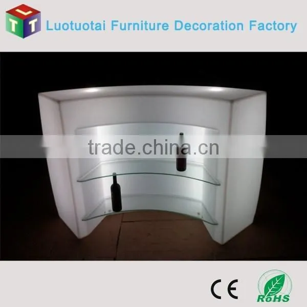 Led Bar Furniture Table Remote Control Round Bar Counters photo-2