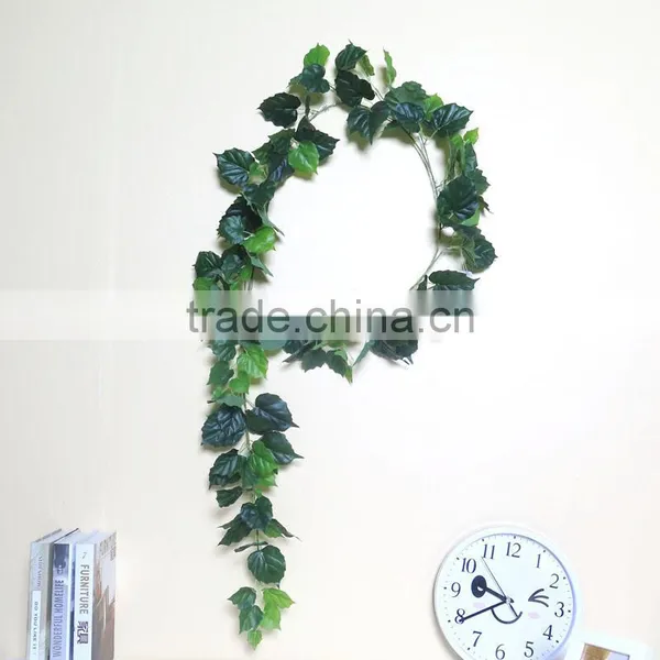 Green Artificial Plastic Ivy Vine Garland for Shopping Mall Decoration photo-4
