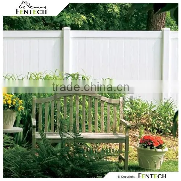 Popular Design UV Proof Plastic/Vinyl/PVC Backyard Privacy Fence photo-5