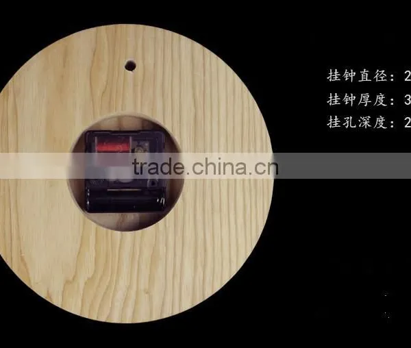 Wooden Simple Digital Wall Clock photo-3