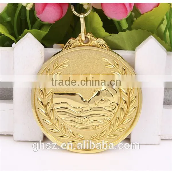 Express Zinc Alloy Swimming Match Medal for Wholesale