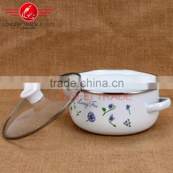 Cheaper Hot Sale 3pcs Enamel Cast Iron Cookware Wholesale photo-2