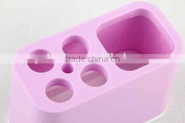 Rectangular Double Color Simple Toothbrush Holder photo-2
