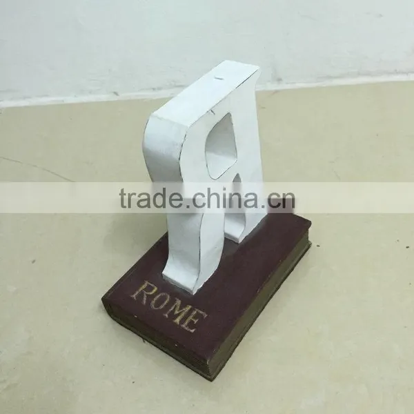 Polyresin Book With Letter Statue photo-2