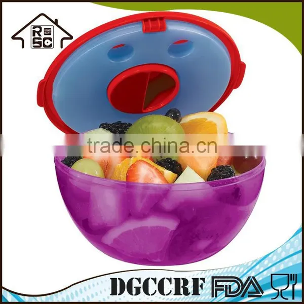 Eco-friendly Salad Bowl With Lid Freezer