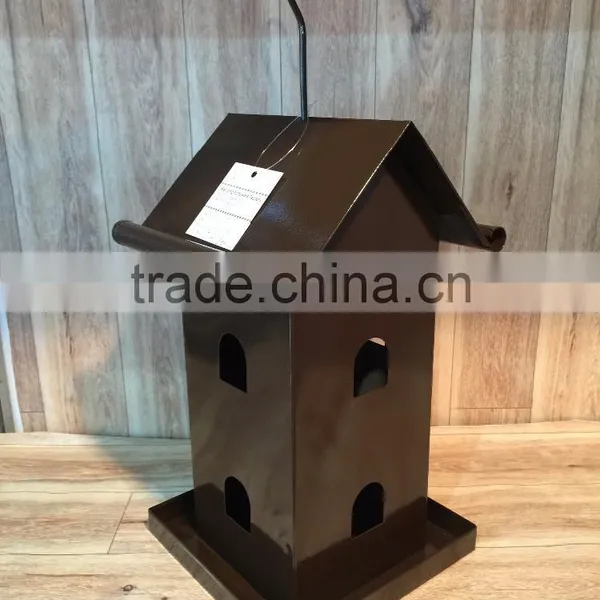 Outdoor Hanging Garden Gazebo Metal Wild Bird Feeder photo-3