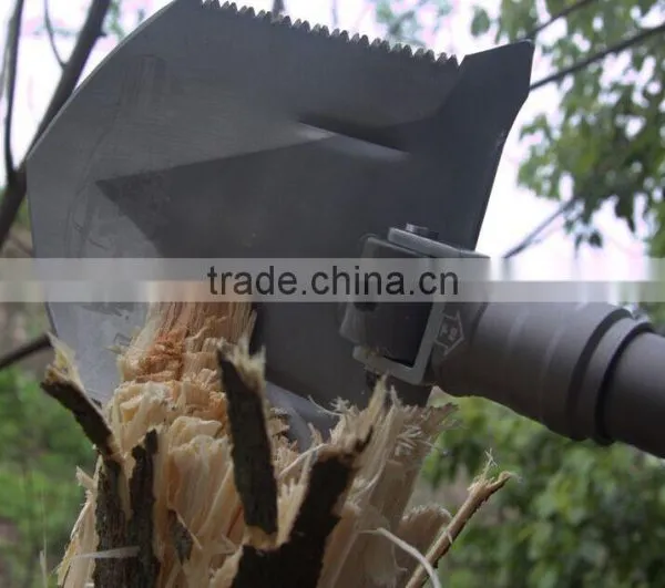 2015 New Model Multifunction Foldingt Gardon Tool for Digging Cutting Chopping and Light photo-2