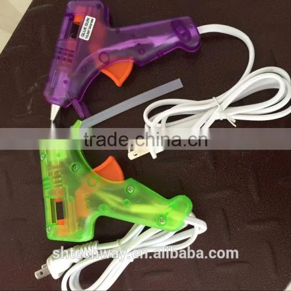 Good Price Transparent Home Use Hot Melt Glue Gun 10w photo-5