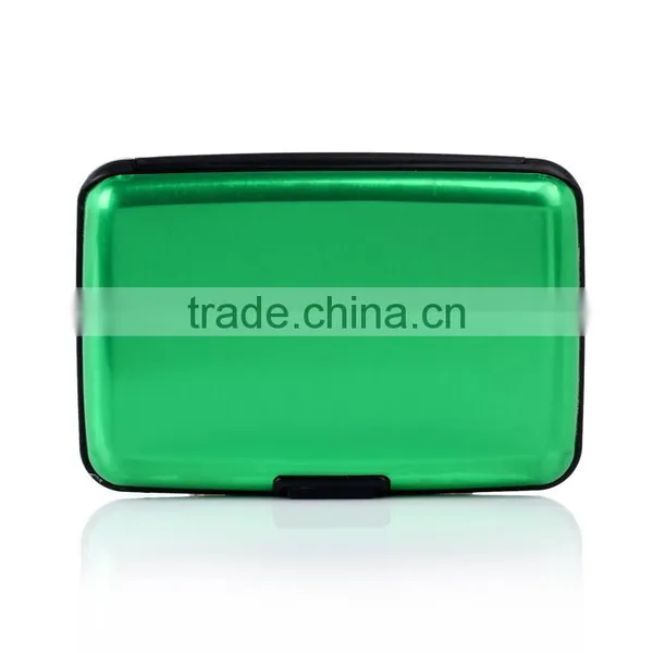 Wonder Colorful Business New Aluminum ID Credit Card Wallet Case Holder Metal photo-4