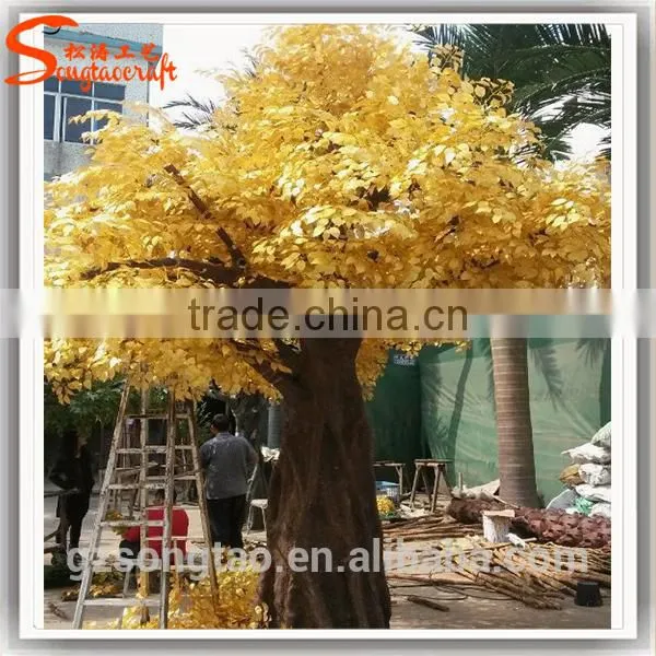 Large Outdoor Artificial Golden Tree Fake Decorative Wedding Wishing Tree Landscape Trees and Plants photo-3