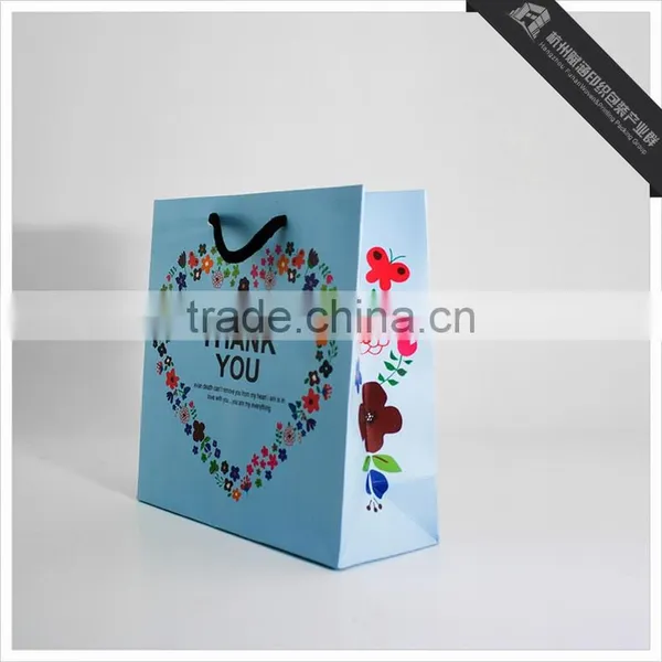 Colorful Printed Custom Made Paper Shopping Bags photo-2