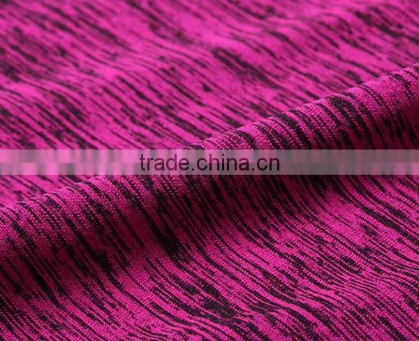 Ladies' Space Dye Tech T-Shirt Blank Fitness T Shirt Lightweight Raglan Short Sleeve T Shirt Yoga Top Shirt photo-4