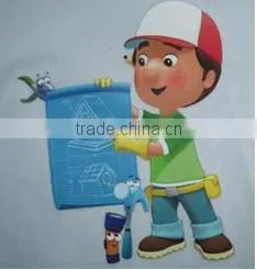Good Elastic Carton Logo Heat Transfer Paper for Baby T-shirt/garment Heat Tranfer Label photo-4