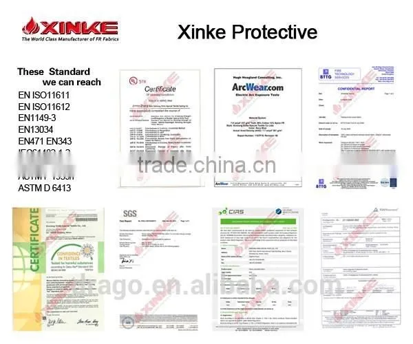 CVC Water Proof Fabric Fire Resistant for Industry photo-2