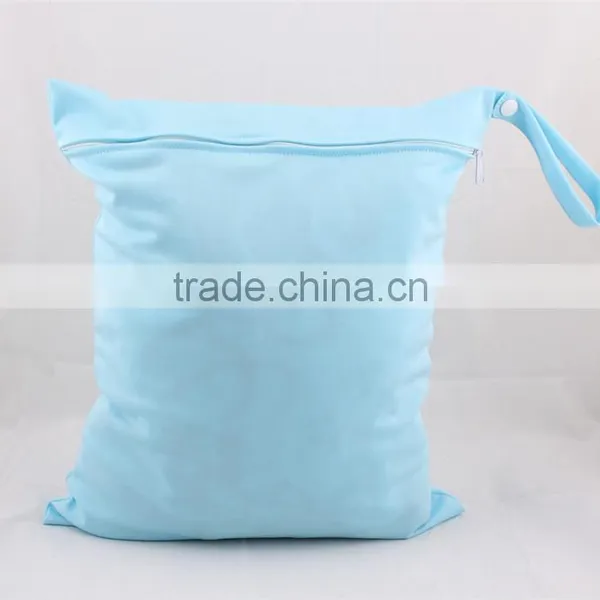 Wholesale Zipper Diaper Bag and Waterproof Wet Bag for Baby Diaper photo-2
