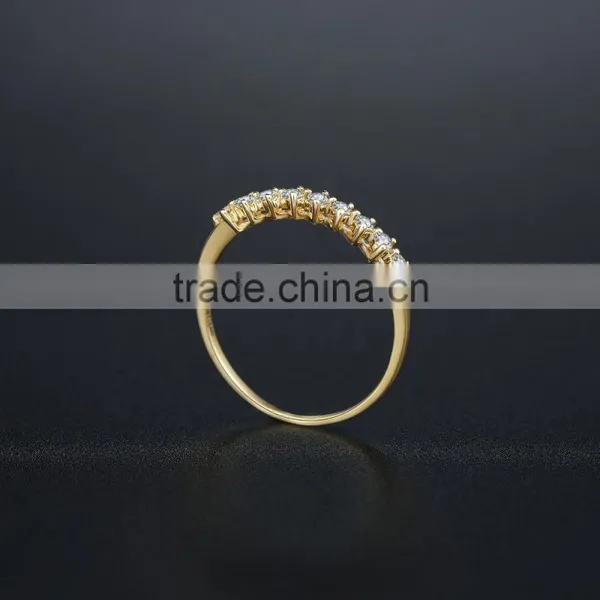 Exquisite Fashion Beautiful Finger Pure Gold Ring Designs photo-2