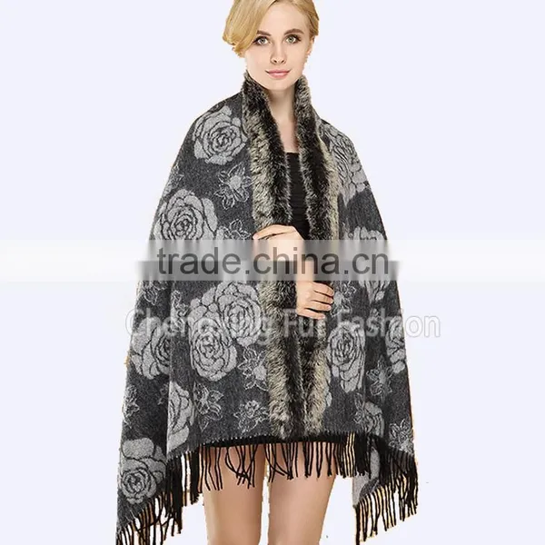CX-B-P-70C Rainbow Style Wholesale High Quality Scarf photo-4