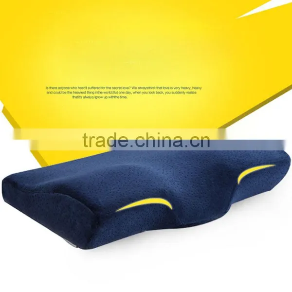 TP086 2016 Wholesale Slow Bound Neck Protect Memory Foam Sleeping Pillow