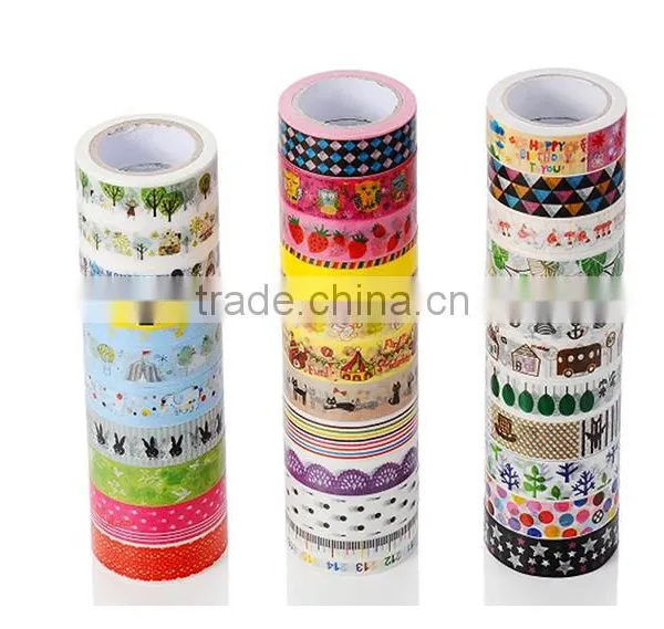 Different Colors Washi Masking Tape for Scrapbooking photo-2
