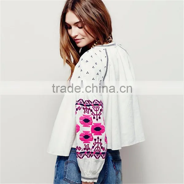 2017 OEM Ladies Embroidered Vintage Swingy Home Coat photo-2