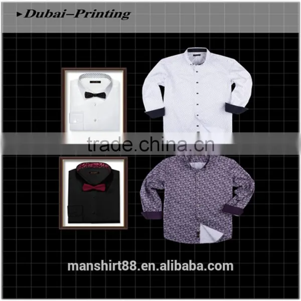 2016 Fashion Clothing Floral Digital Print Silk Screen Custom Shirt photo-6