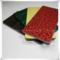 Interior 3d Wall Stone Aluminium Composite Panel photo-2