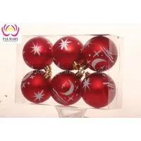 2016 New Design Decoration Matte Painted Christmas Ball