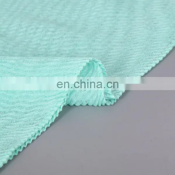 Customize Wholesale Women Stylish Dubai Muslim Scarf Hijab Wrinkle Scarf Hijab photo-6