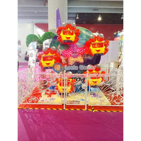Zhongshan Amusement Ferry Wheel Kids Rides for Sale Mini Crabs Sky Wheel photo-3