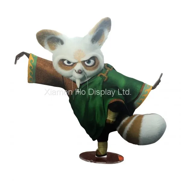 Ho Display PVC Kung Fu Panda Props Window Display Visual Merchandising Props Supplier photo-3