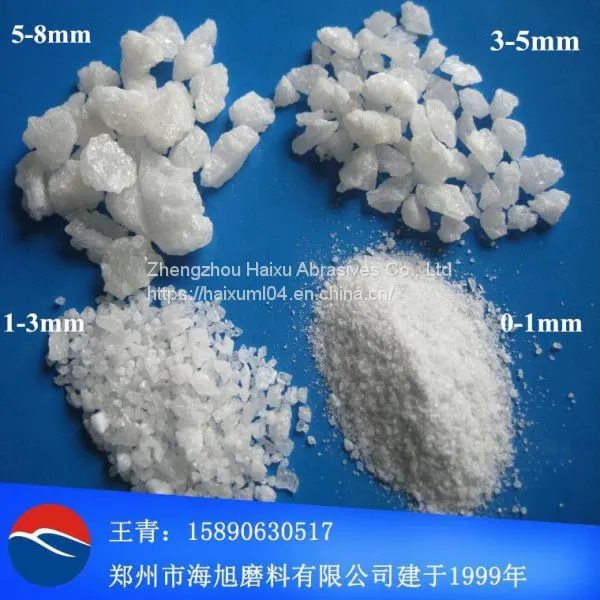 0-1mm 3-5mm 1-3mm White Fused Corundum photo-5