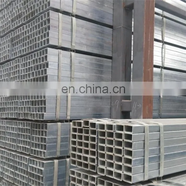 100*100 Galvanized Steel Square Tube Tubing / Hollow Section Steel Pipe photo-4