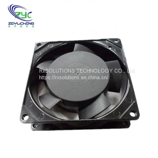 High Quality Low Noise Double Ball Bearing 220V AC Axial Flow Fan photo-4