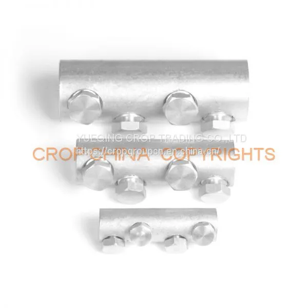 Aluminum Mechanical Coupling Pipe Joint Split Bolt Electrical Crimp Shear Connectors photo-4