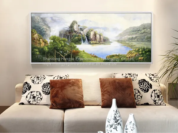Infrared Heating Panel With Thermostat Use In Bedroom Living Room Shop School Classroom Infrared Radiant Heater With CE RoHS photo-4