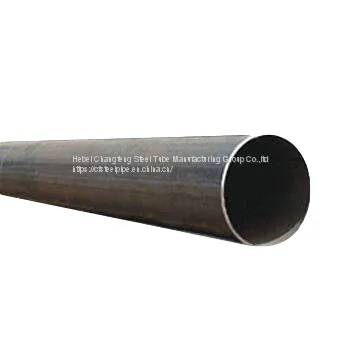 China Manufacturer ERW Pipe Mill Hot Sale Black Steel Pipe ERW ASTM A53