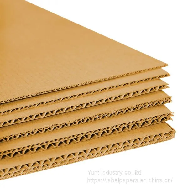 Flute Brown Corrugated Paper Board photo-2