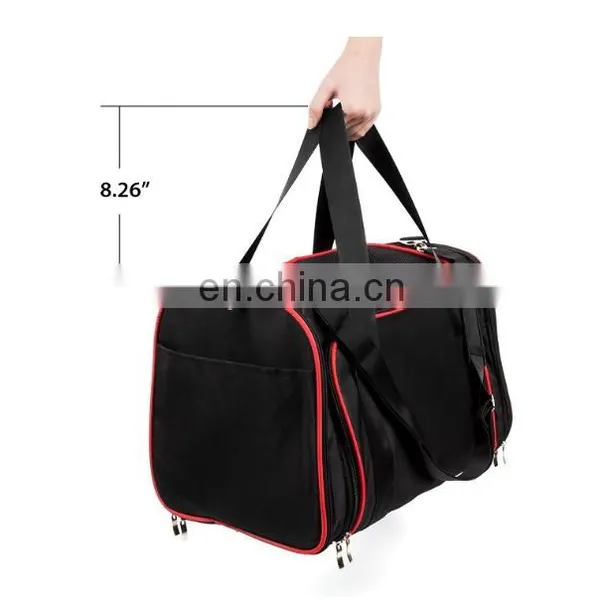 Pet Carrier Expandable Foldable Soft-Sided Dog Carrier, Cat Carrier With 3 Open Doors,Pet Travel Bag Safe for Pets photo-6