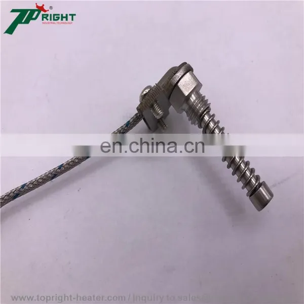 Stainless Steel 6mm Probe 0~400C Temperature Sensor j Type Thermocouple photo-2
