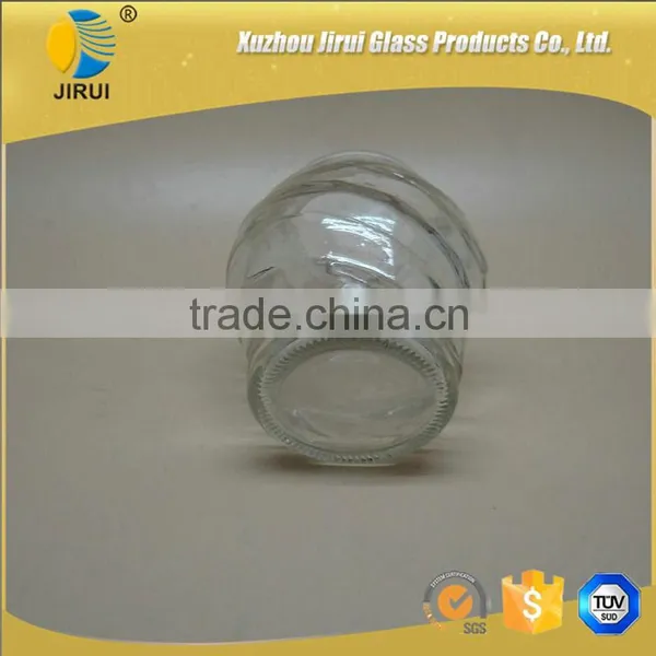 200ml Attractive Knight Shape Clear Glass Food Jar photo-3